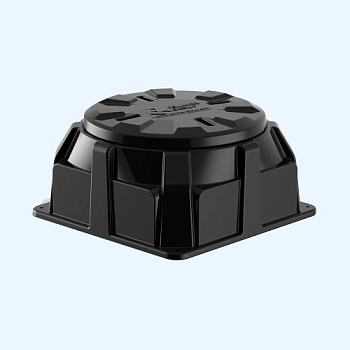 КОД 2 H500 Колодец оперативного доступа с крышкой D 780 мм Полимер